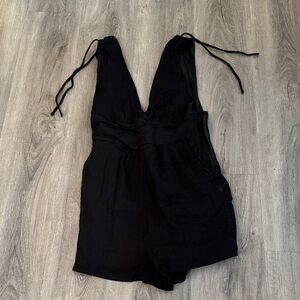 High Waist Black Women's Shorts